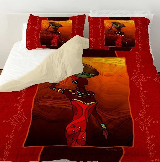 African Queens Bedding Set All Over Prints