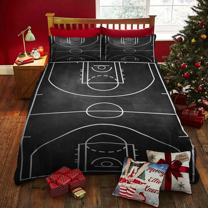 Basketball Ct Bedding Set Bevrxz