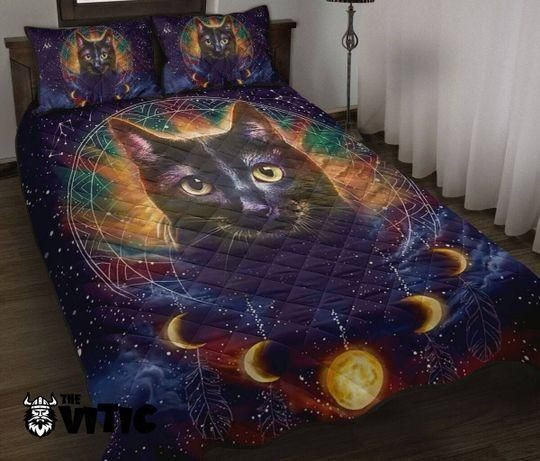 Black Cat Bedding Set Xxok
