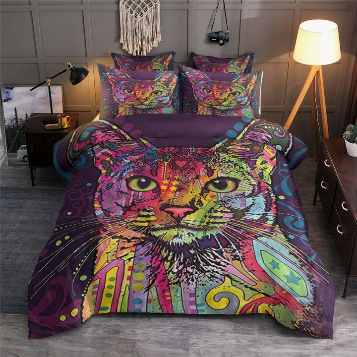 Cat Bedding Set All Over Prints