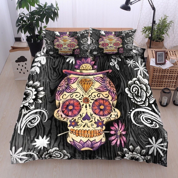 Day Of The Dead Bedding Set Iydh