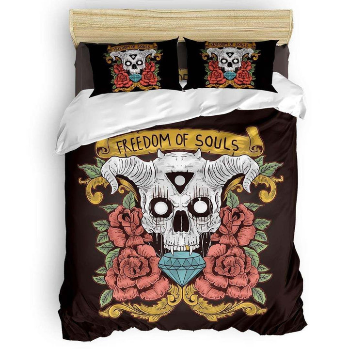 Day Of The Dead Bedding Set Iyv