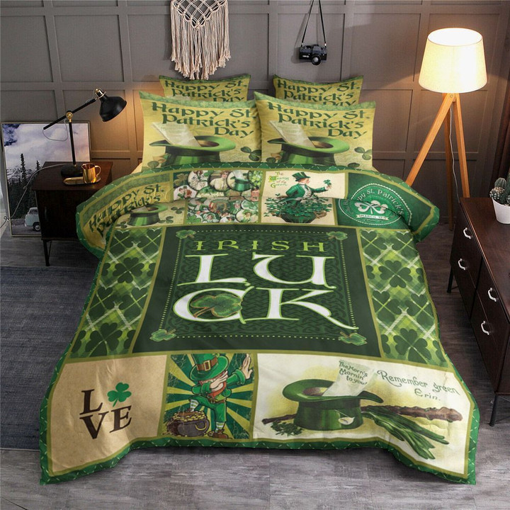 Happy St Patrick S Day Bedding Set All Over Prints
