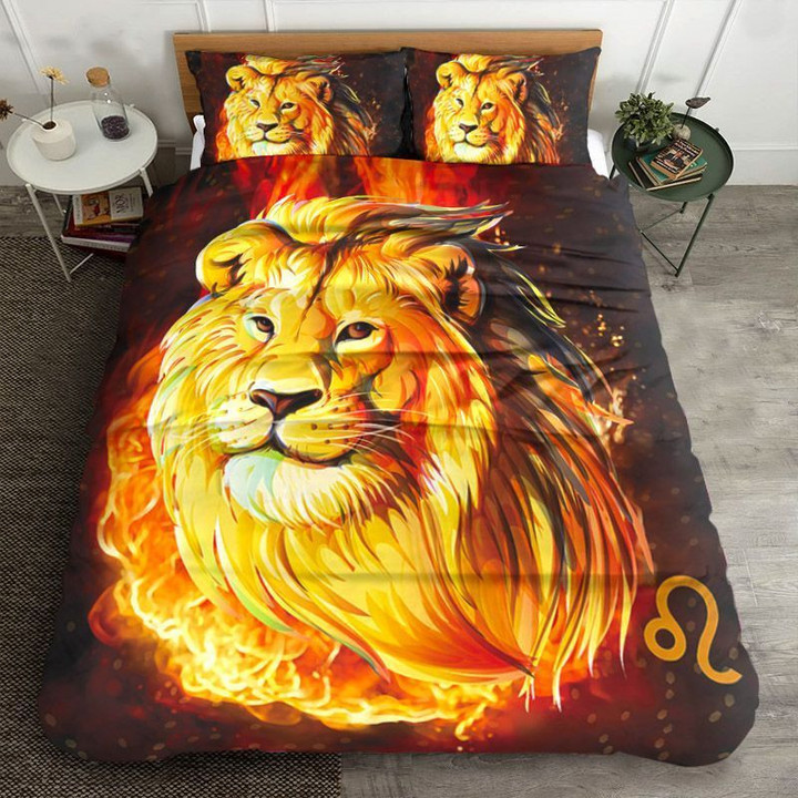 Horoscope Signs Leo Bedding Set All Over Prints
