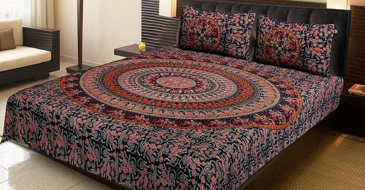 Hippie Bohemian Bedding Set All Over Prints