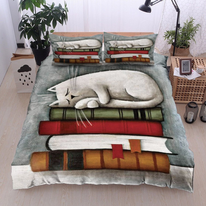 Cat Book Bedding Set All Over Prints