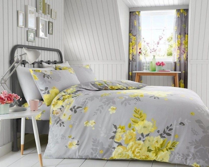 Yellow Flower Bedding Set All Over Prints