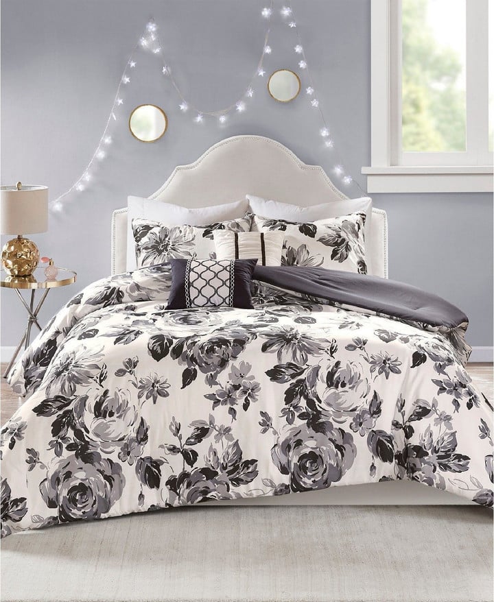 Dorsey Daisy And Rose Bedding Set All Over Prints