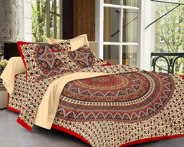 Indian Star Mandala Bedding Set All Over Prints