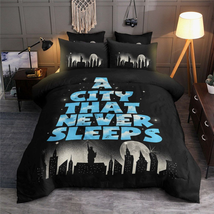 New York City Art Collection Bedding Set All Over Prints