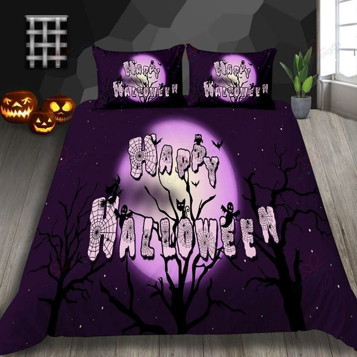 Happy Halloween Bedding Set (Duvet Cover & Pillow Cases)