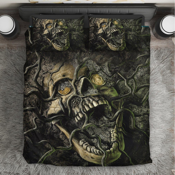 Screaming Skull Bedding Set (Duvet Cover & Pillow Cases)