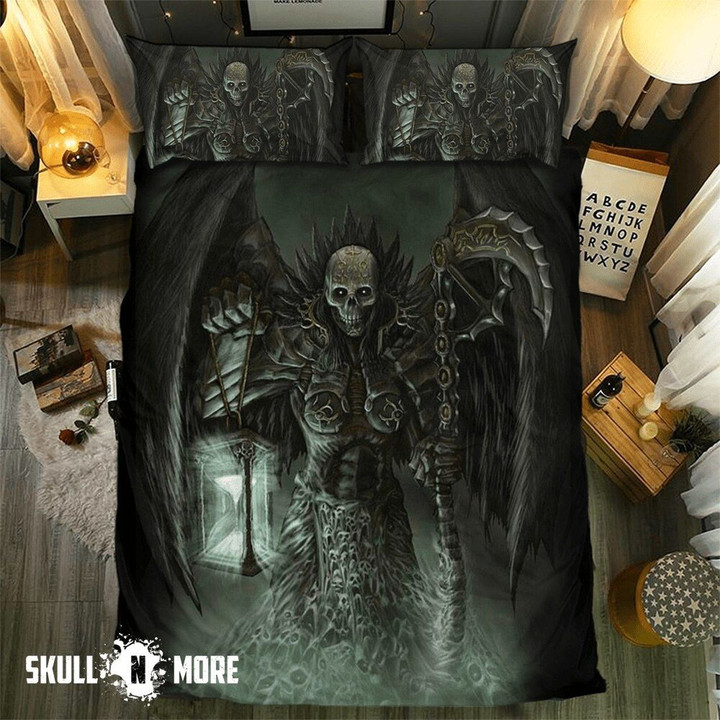 Snm - Day Of The Death Skull Collection Bedding Set (Duvet Cover & Pillow Cases)