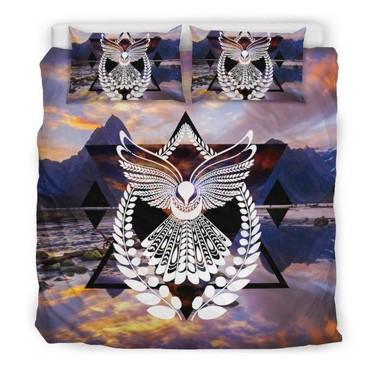 New Zealand Fantail Fern Art Duvet Cover Bedding Set