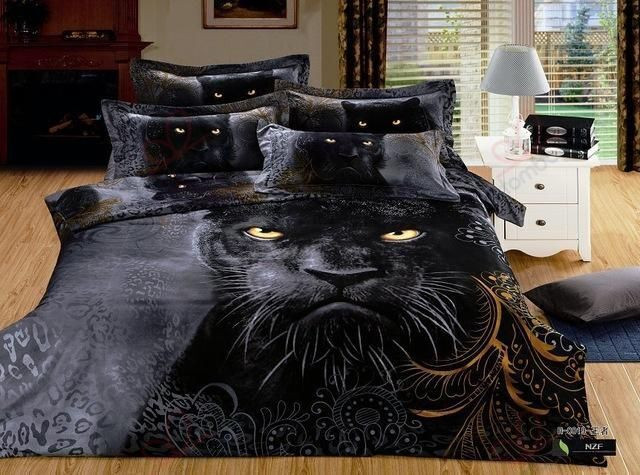 Black Panther Bedding Set (Duvet Cover & Pillow Cases)
