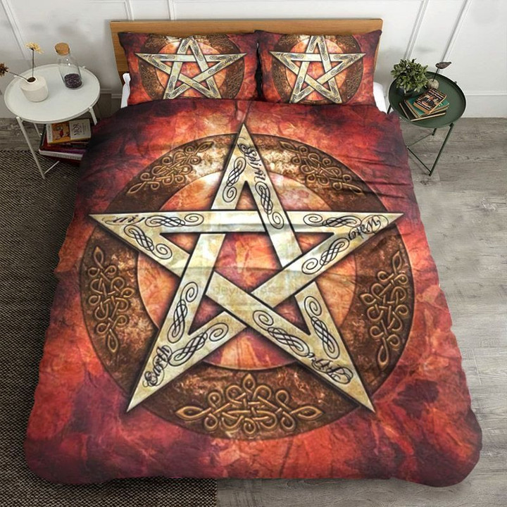 Wicca Cotton Bed Sheets Spread Comforter Duvet Cover Bedding Sets