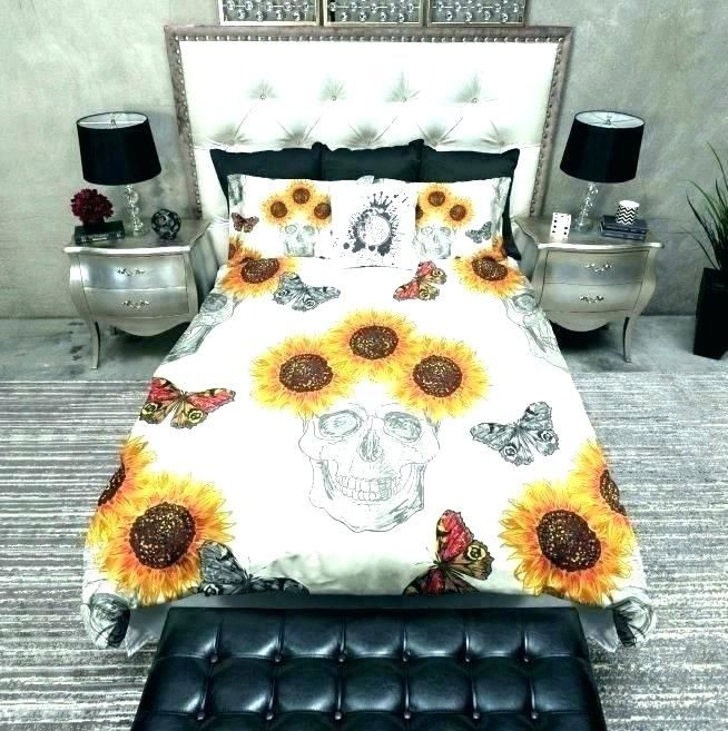 Skull Sunflower Clm2210223B Bedding Sets