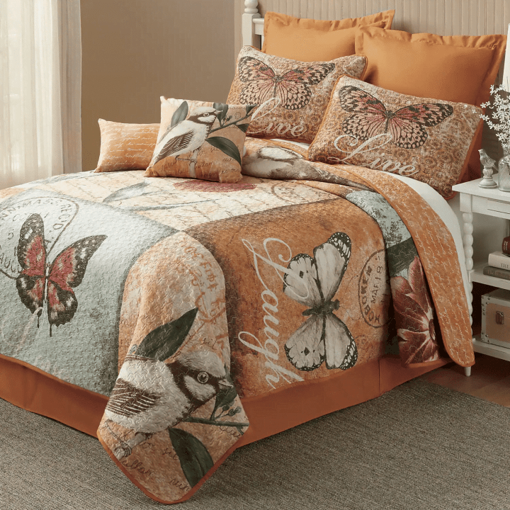 Butterfly Live Love Laugh Clm2210038B Bedding Sets