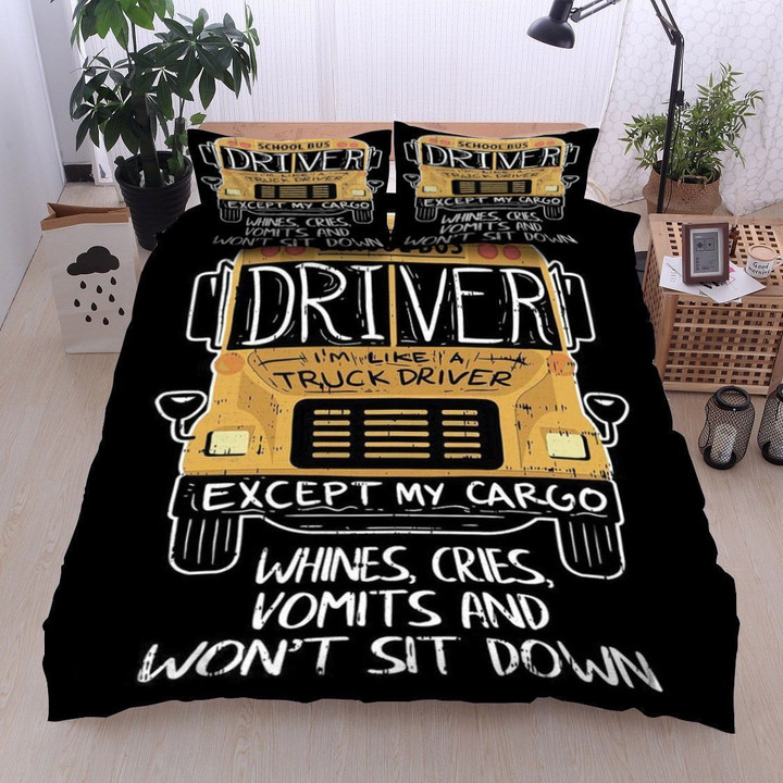 Im Like A Truck Driver Except My Cargo Cotton Bed Sheets Spread Comforter Duvet Cover Bedding Sets