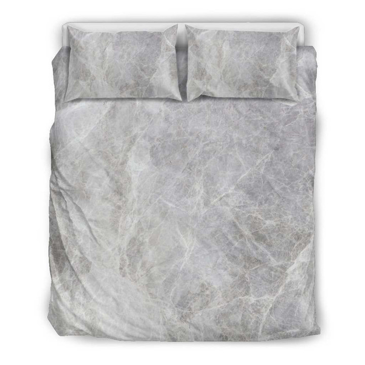 Silver Grey Marble Cl16100647Mdb Bedding Sets