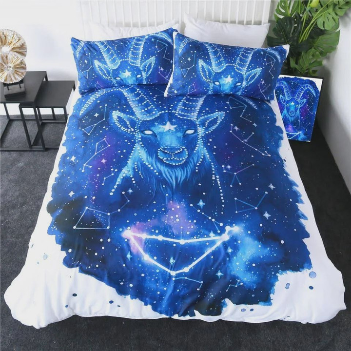 Aries The First Astrological Sign In The Zodiac Cotton Bed Sheets Spread Duvet Cover Bedding Sets