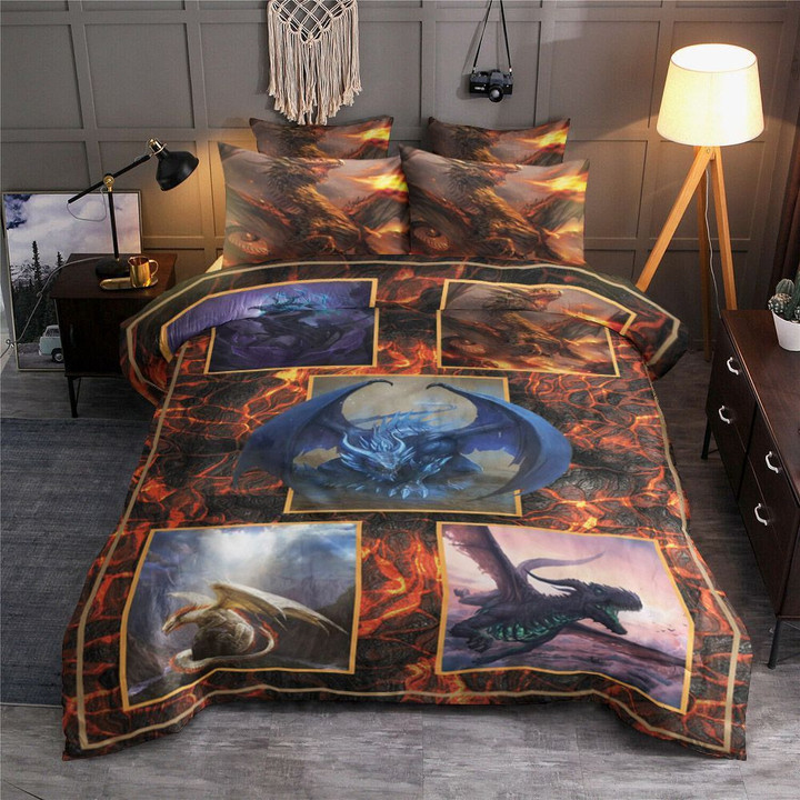 Dragon Artwork Bedding Set Iy