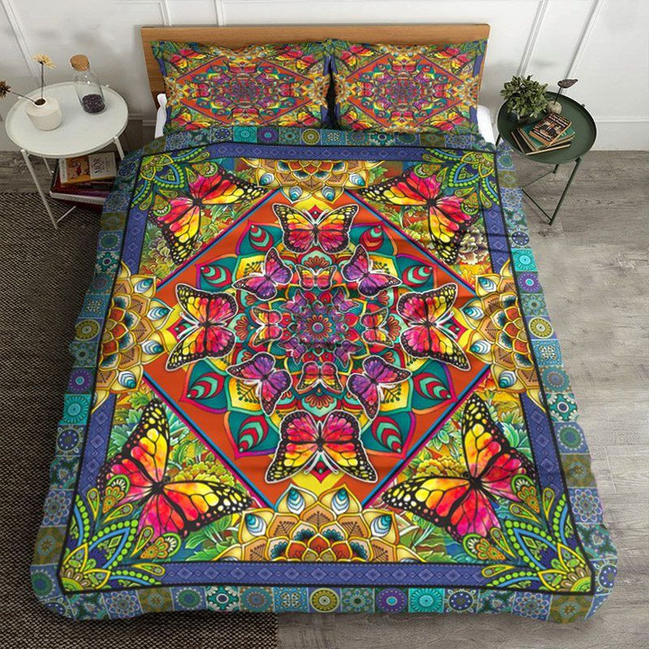 Butterfly Mandala Hm1510007T Bedding Sets