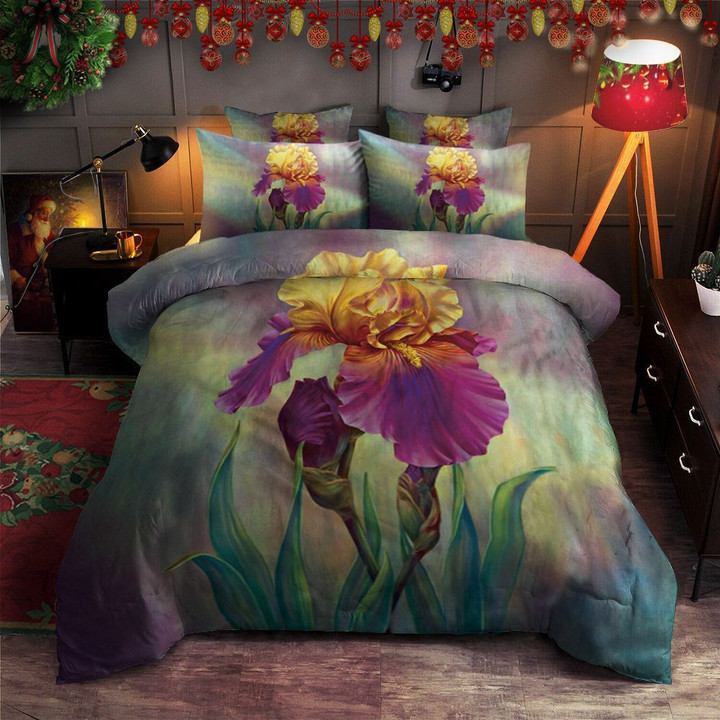 Iris Flower Bedding Set Iy
