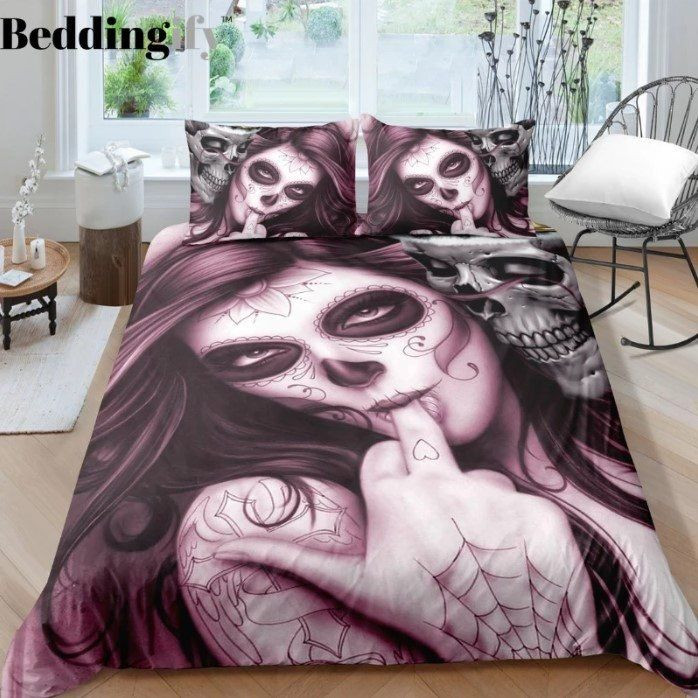 Girl And Skull Clh1410159B Bedding Sets