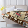 Shih Tzu Floral Quilt Blanket - Being Adorable Is Exhausting Blanket - Christmas Dog Gift For Adults