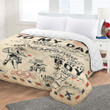 To My Dad Blankets And Throws - I Love My Son Quilt Blanket - Motocycle Blanket Gift For Son From Dad
