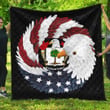 O'Conor USA Quilt American Eagle Wreath - American Family Crest A7