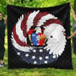 Sibley USA Quilt American Eagle Wreath - American Family Crest A7