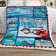 Swimming Cl2709449Mdf Sherpa Fleece Blanket
