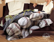 Custom Blankets Baseball - Balls & Flag #221119L