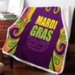 Mardi Gras 3D All Over Printed Blanket