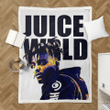 Pop Art Of Juice Wrld - Rappers Sherpa Fleece Blanket