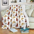 Australian Cobberdog Paw Blanket Dhc27114716Dd