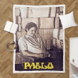 Pablo - Retro Portraits Sherpa Fleece Blanket