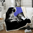 Space Music - Space Art For Fans Sherpa Fleece Blanket
