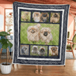 Cute Pekingese Quilt Blanket Blanket WN1610107