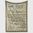 Viticstore™ Airmail Blanket From Girlfriend To Boyfriend - Our Future- fleece blanket gift for Boyfriend blanket gift ideas airmail letter blanket unique gifts