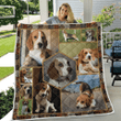 Beagle Dog Quilt Blanket Blanket WN1610143