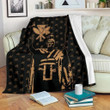 FamilyGater Blanket - Hawaii King Kanaka Maoli Golden Premium Blanket - AH J1
