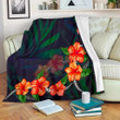 FamilyGater Blanket - Hawaii Hibiscus Premium Blanket - AH J9
