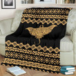 FamilyGater Blanket - Hawaii Premium Blanket - Polynesian Mantafish Style - BN01