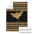 FamilyGater Blanket - Hawaii Premium Blanket - Polynesian Mantafish Style - BN01