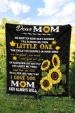 Hippie Sunflower Mom LD0310013CL Quilt Blanket