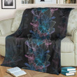FamilyGater Blanket - Hawaiian Hibiscus Full Color Polynesian Premium Blankets - AH - J4C