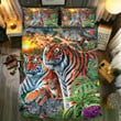 Tiger #083D Customize Bedding Set Duvet Cover SetBedroom Set Bedlinen